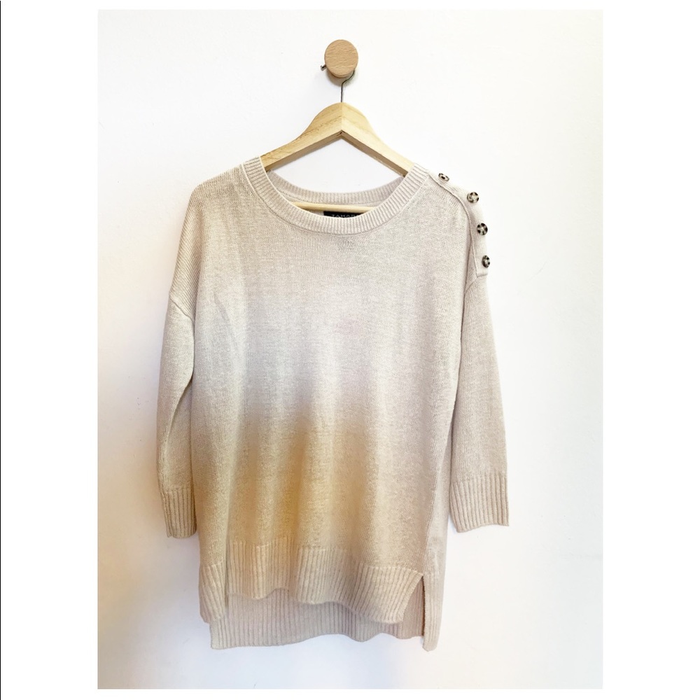 Tahari beige Sweater